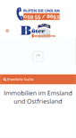 Mobile Screenshot of bueter-immobilien.de